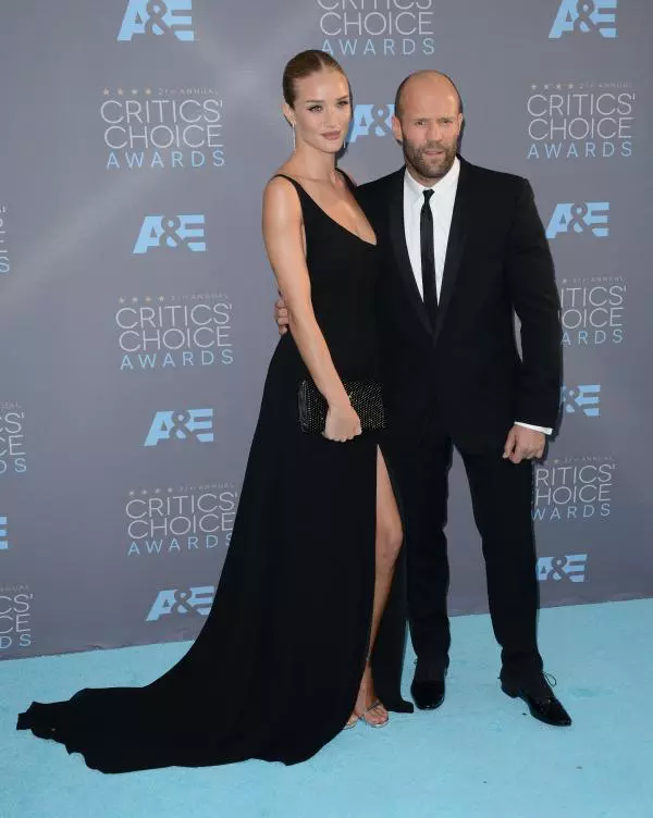Rosie Huntington Whiteley si Jason Statham