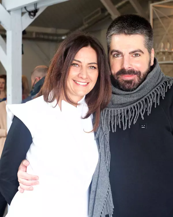 Adriana Chiper si Maurice Munteanu (ELLE)