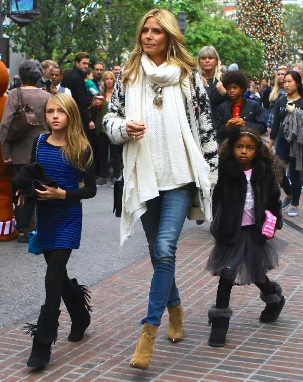 Heidi Klum si copiii