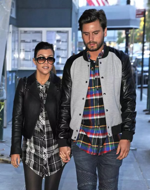 Kourtney Kardashian si Scott Disick