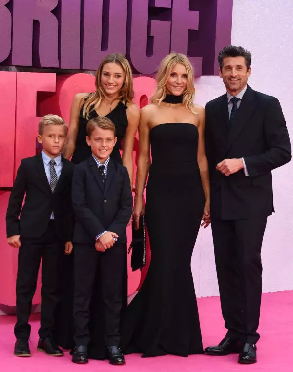 Patrick Dempsey si familia