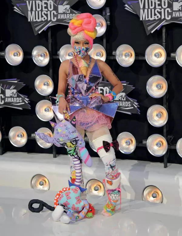 Nicki Minaj la MTV Video Music Awards din 2011