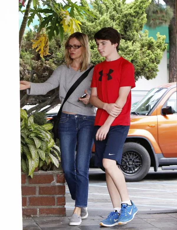 Calista Flockhart si Liam