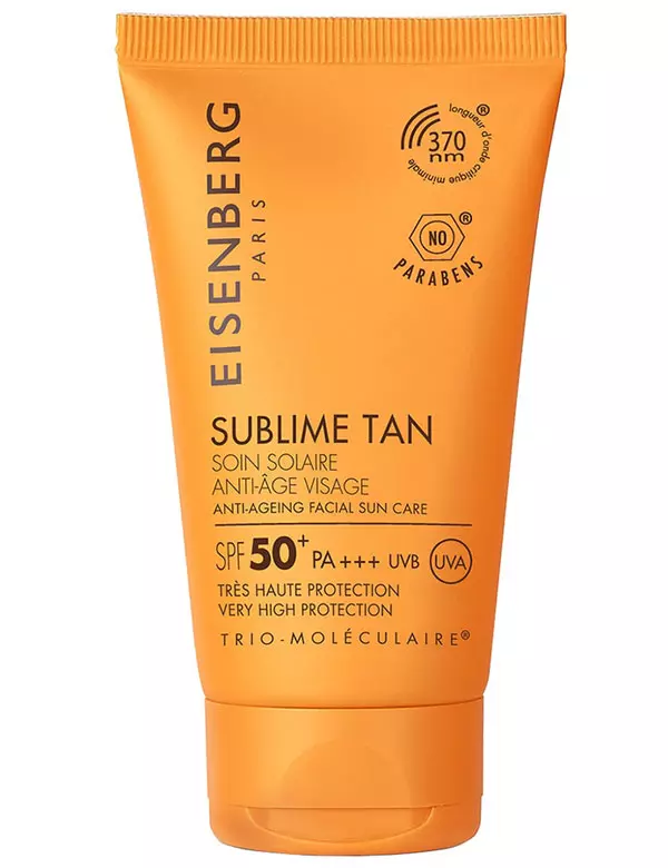Anti-Aging Facial Sun Care SPF 50+, Eisenberg Paris, 197 lei, exclusiv în parfumeriile Douglas