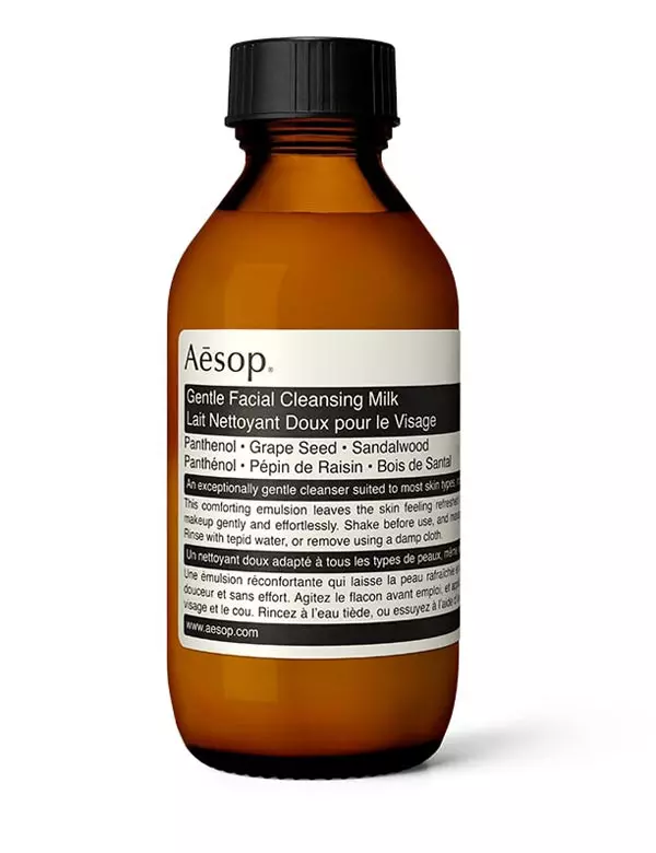 Lapte de curățare a tenului Gentle Facial Cleansing Milk, aesop, 160 lei (exclusiv în Madison Perfumery)