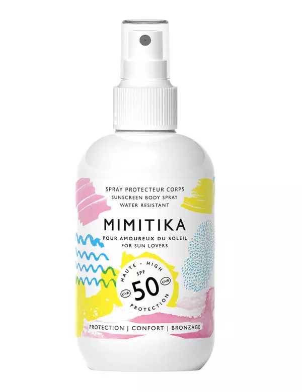 Sunscreen Body Spray SPF 50, Mimitika, 94 lei, exclusiv în magazinele Sephora
