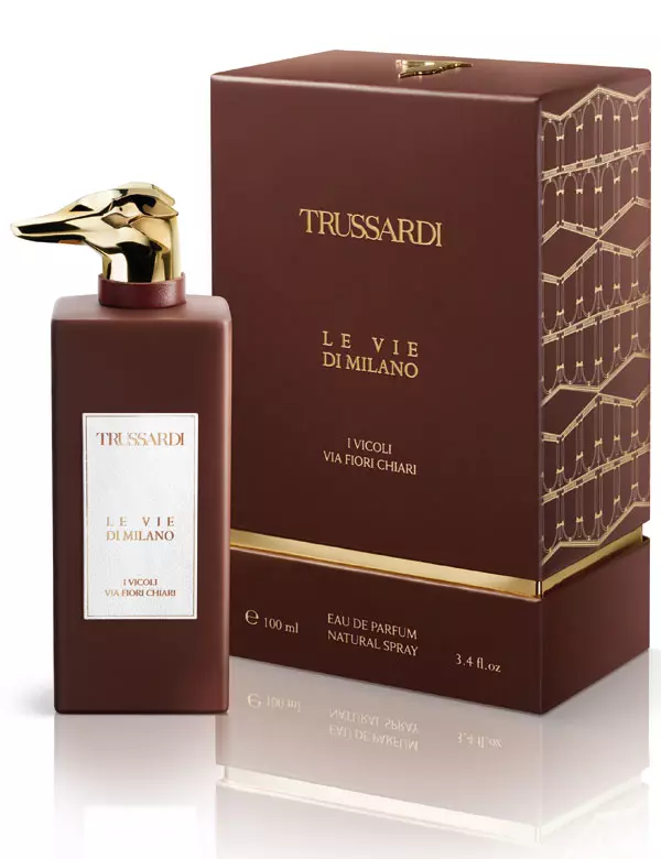 Apă de parfum I Vicoli Via Fiori Chiari, Trussardi, colecția Le Vie di Milano, EDP 100 ml, 798 lei