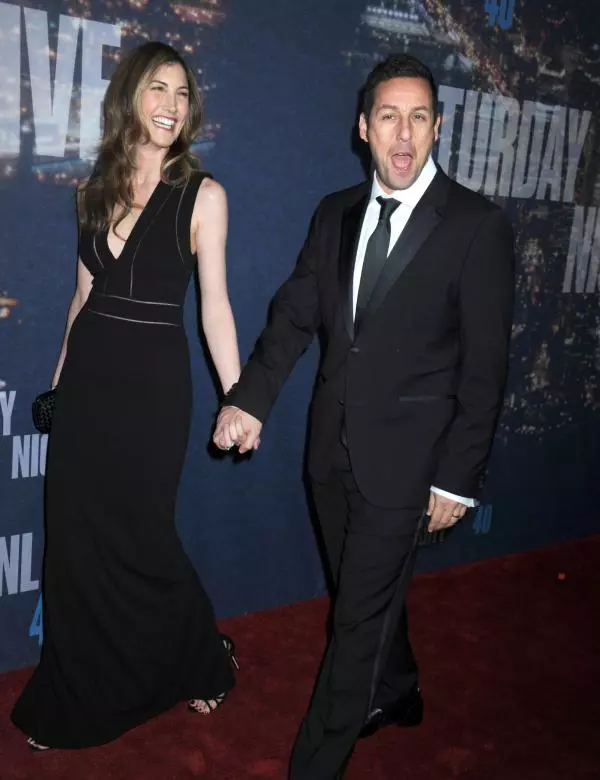 Jackie si Adam Sandler