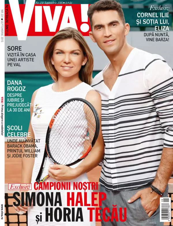 Simona Halep si Horia Tecau