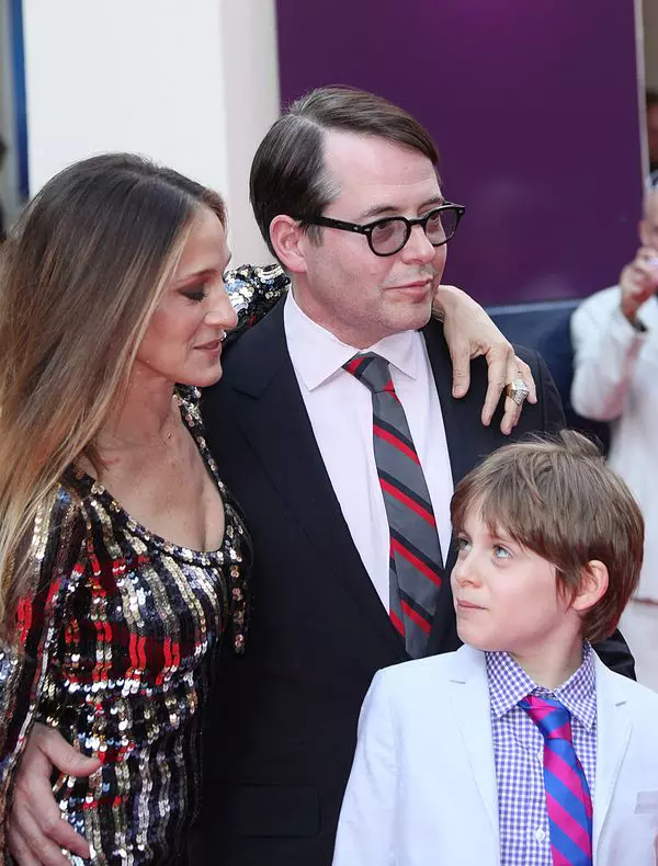 Sarah Jessica Parker, Matthew Broderick si fiul lor,  James Wilkie