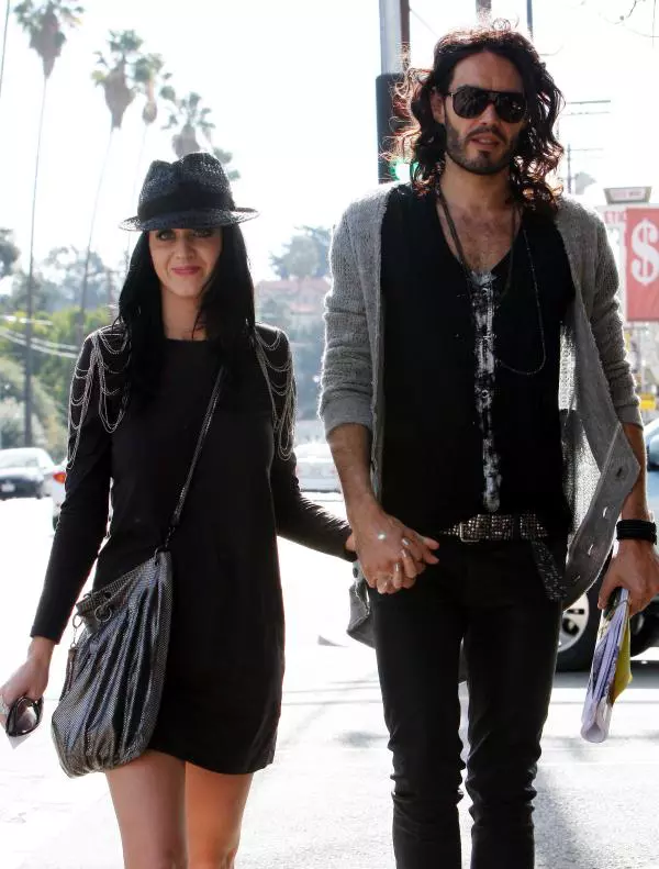 Katy Perry şi Russell Brand