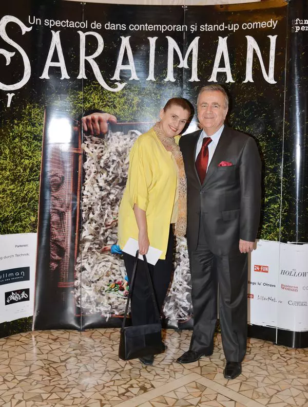 Felicia Filip si sotul ei, Cristian Mihailescu