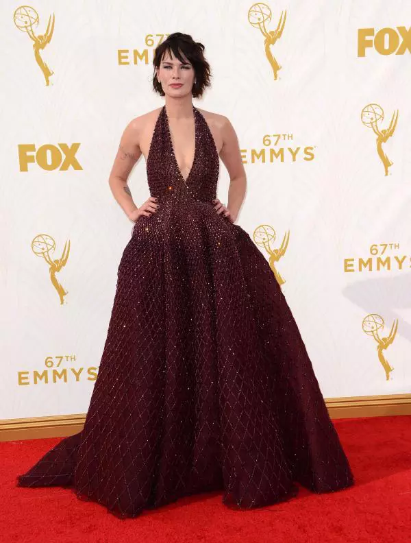 Lena Headey - Rochie Zuhair Murad