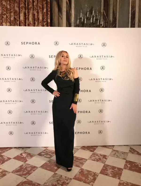 Anastasia Soare la evenimentul Sephora Loves Anastasia