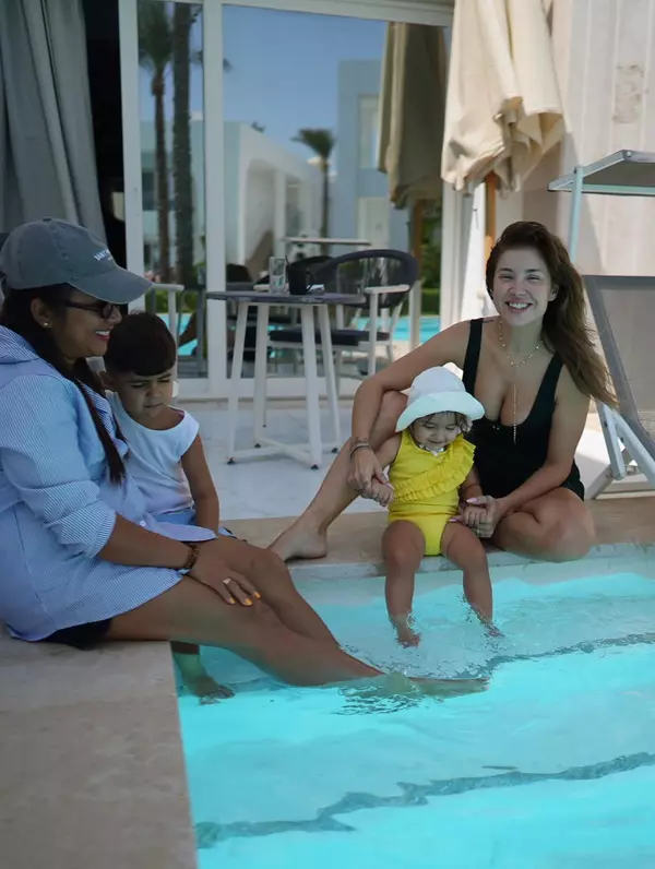 Alina Ceușan, copiii și Florence