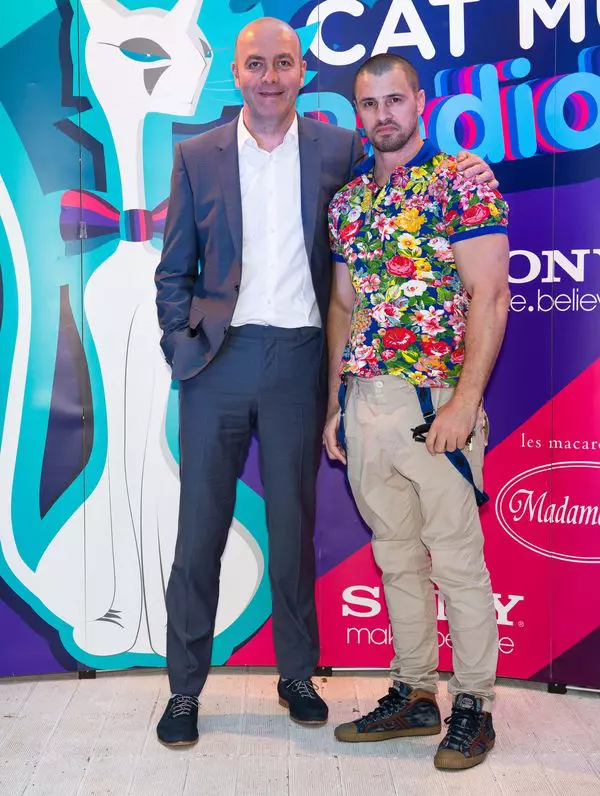 Dan Popi (CAT Music) si Pavel Stratan