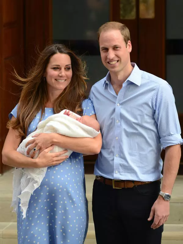 Kate Middleton, Printul William si bebelusul regal
