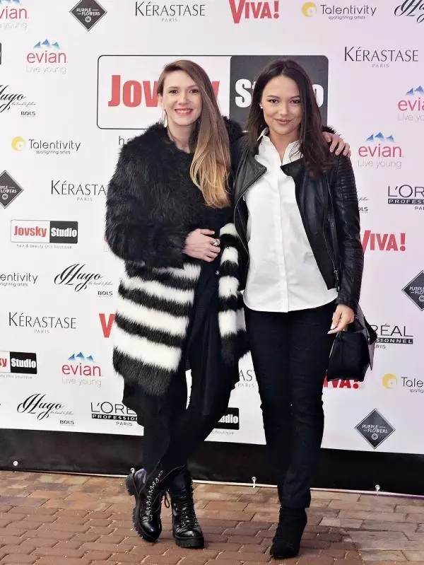 Adela Popescu si Ioana Scarlatescu