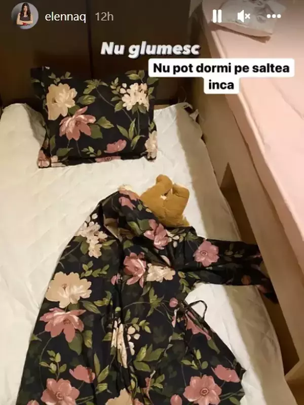 Elena Chiriac nu mai poate dormi in pat