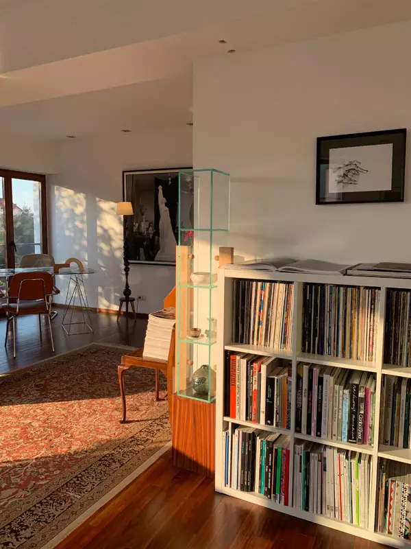 Bibliotecă - Radu Abraham - Victoria Finala - desen Adela Maria Marius - lampă Teodor Graur - lucrare subREAL