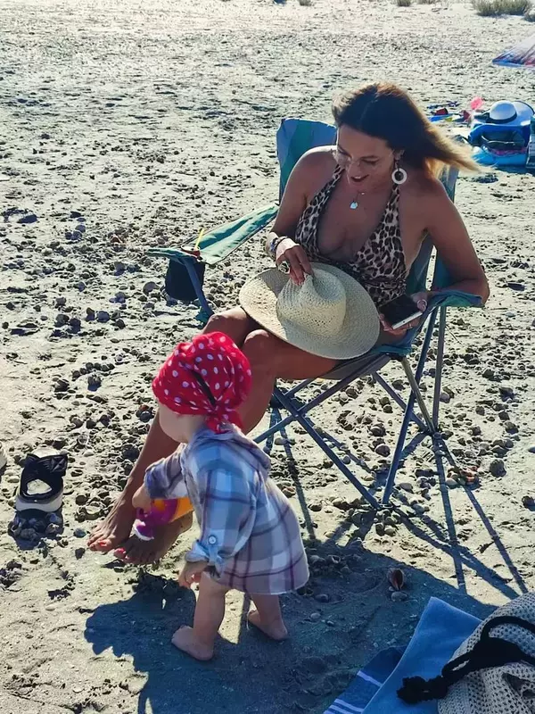 Anca Țurcașiu și nepoata ei (1)