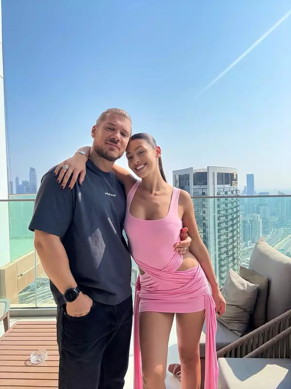 Alina Eremia și soțul ei