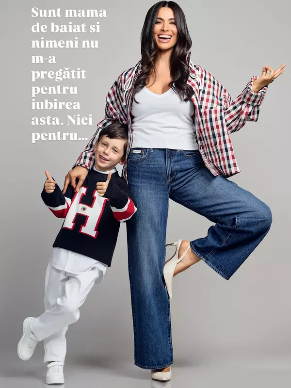 Lili Sandu și fiul ei