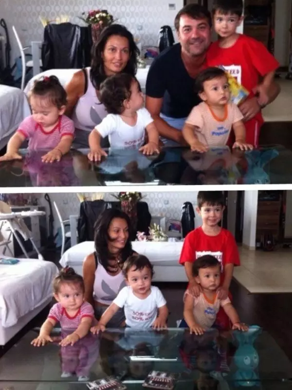 Nicoleta Luciu si copiii