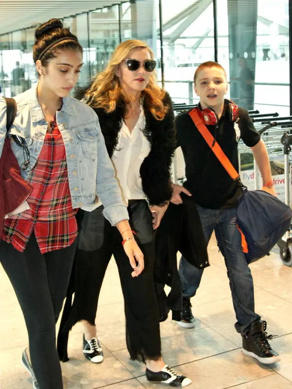 Madonna, Lourdes si Rocco