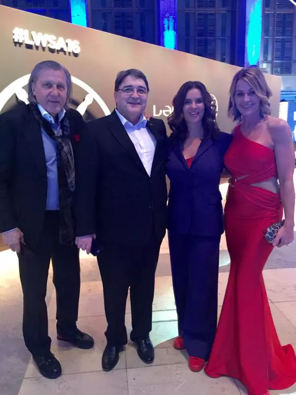 Ilie Nastase, Emil Hurezeanu, Katarina Witt si Nadia Comaneci