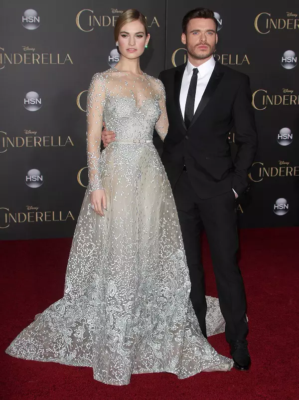 Lily James si Richard Madeen