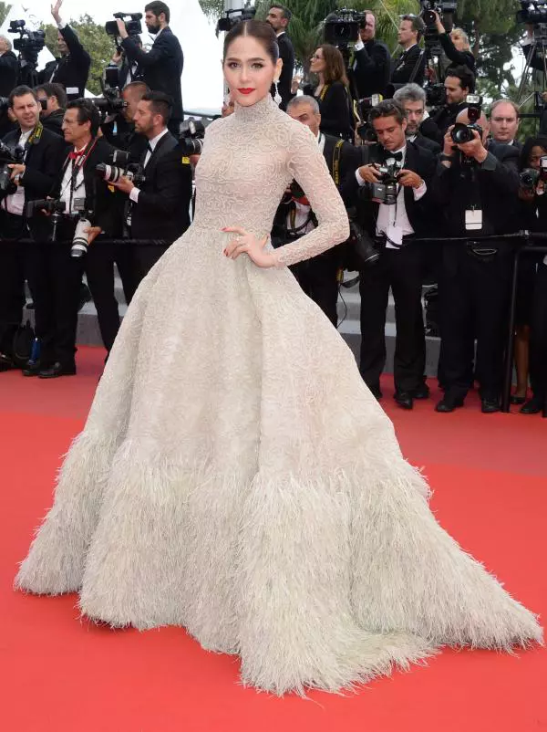 Araya Hargate la festivalul de film de la Cannes