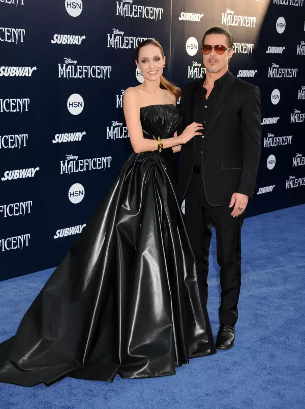 Brad Pitt si Angelina Jolie