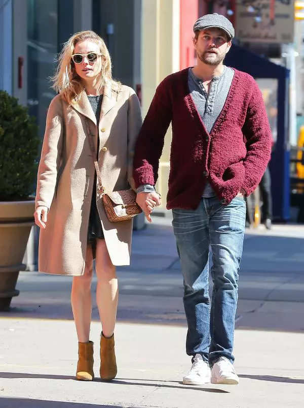 Diane Kruger si Joshua Jackson - Plimbare prin New York
