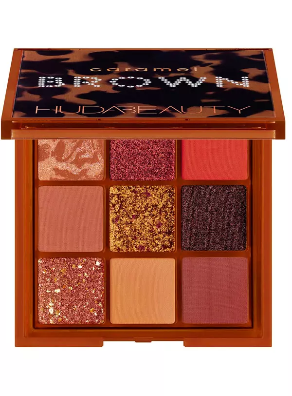 Paletă de farduri de pleoape Brown Obsessions Eyeshadow Palette, Huda Beauty, 152 lei (exclusiv în magazinele Sephora)