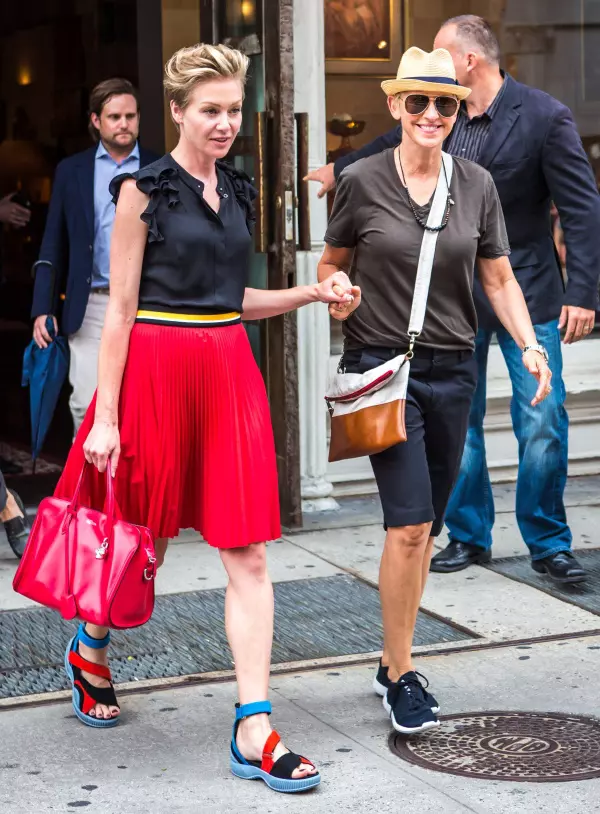Portia de Rossi si Ellen DeGeneres