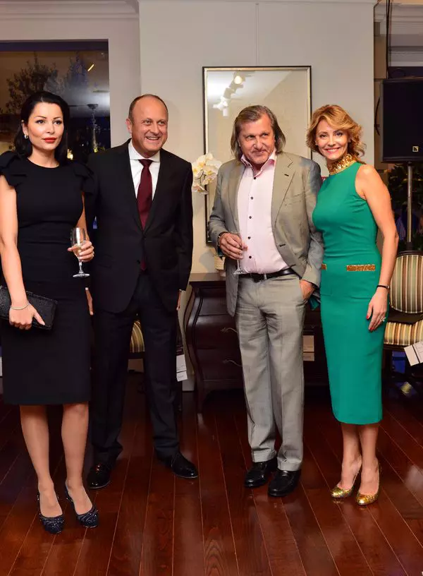 Brigitte Sfat, Dan Sucu, Ilie Nastase si Diana Sucu