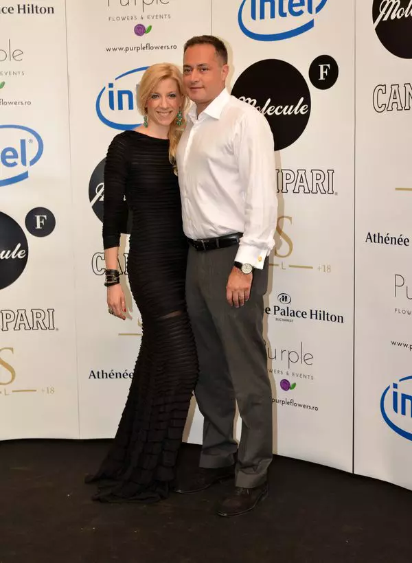 Sonia Argint Ionescu si sotul ei, Horatiu