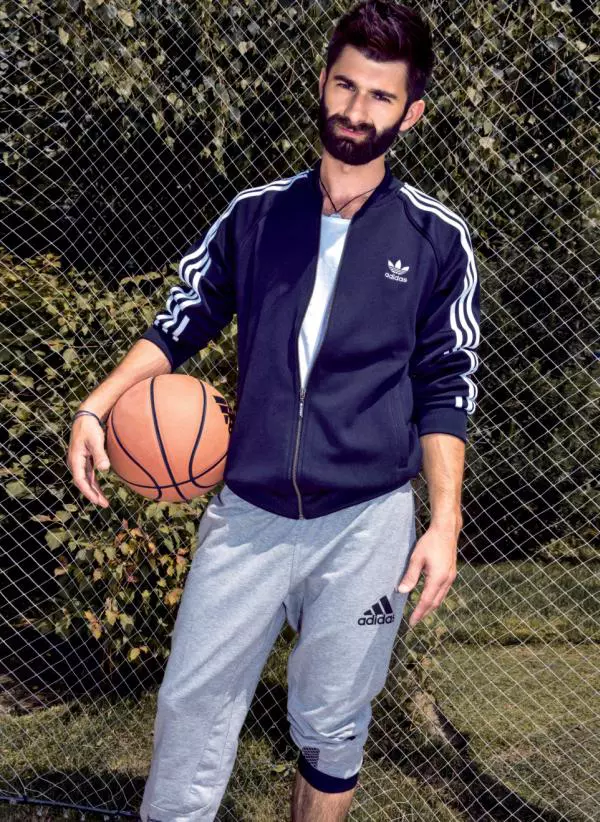 Paul Ipate - Jachetă și pantaloni Adidas.