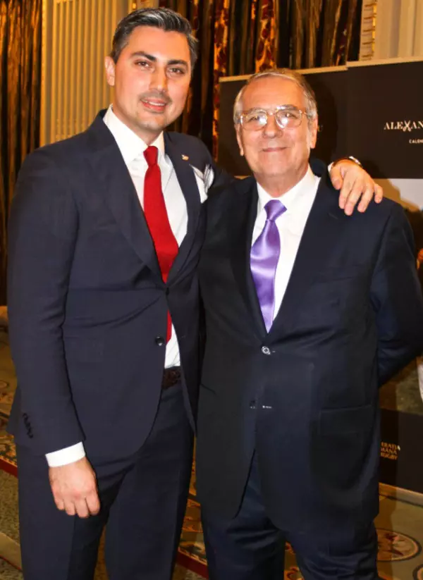 Impreuna cu tatal lui 