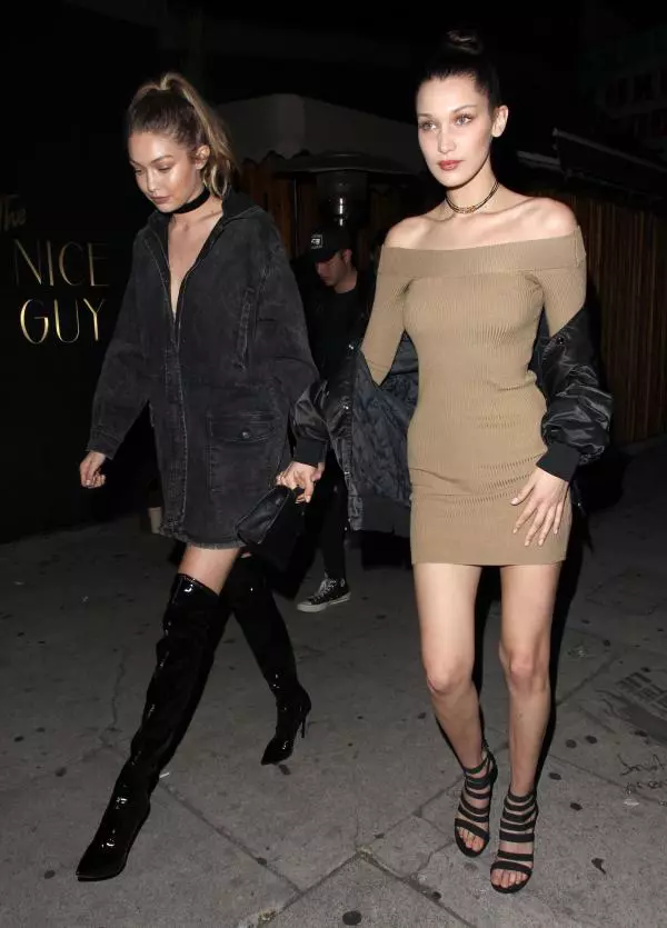 Gigi si Bella Hadid