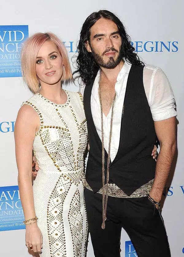 10. Katy Perry și Russell Brand