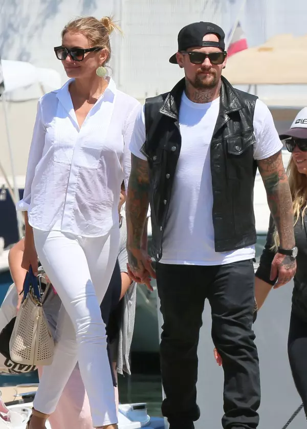 Cameron Diaz si Benji Madden