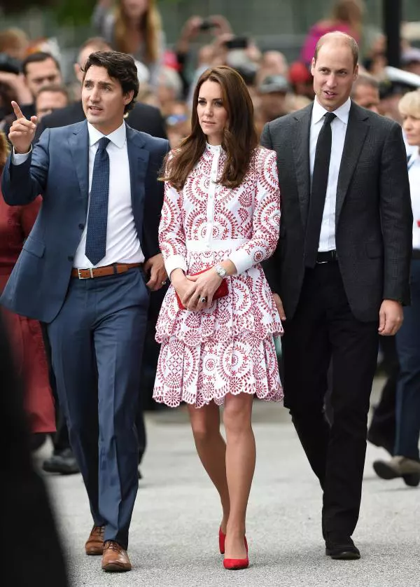 Kate si William si Justin Trudeau