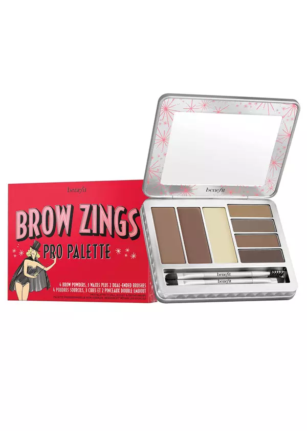 Kit pentru sprâncene Brow Zings Pro Palette, Benefit Cosmetics, 209 lei (exclusiv în magazinele Sephora)