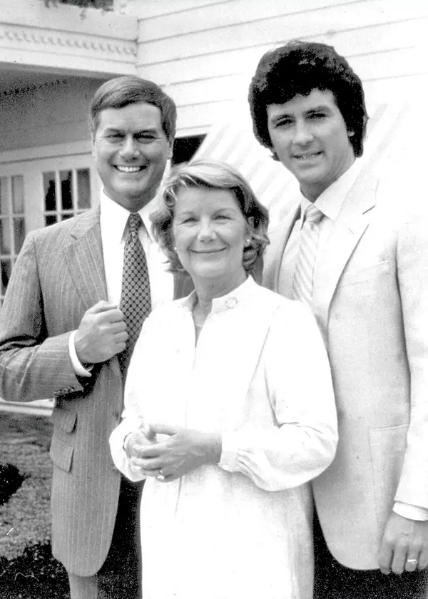 larry Hagman, Barbara Bel Geddes si Patrick Duffy