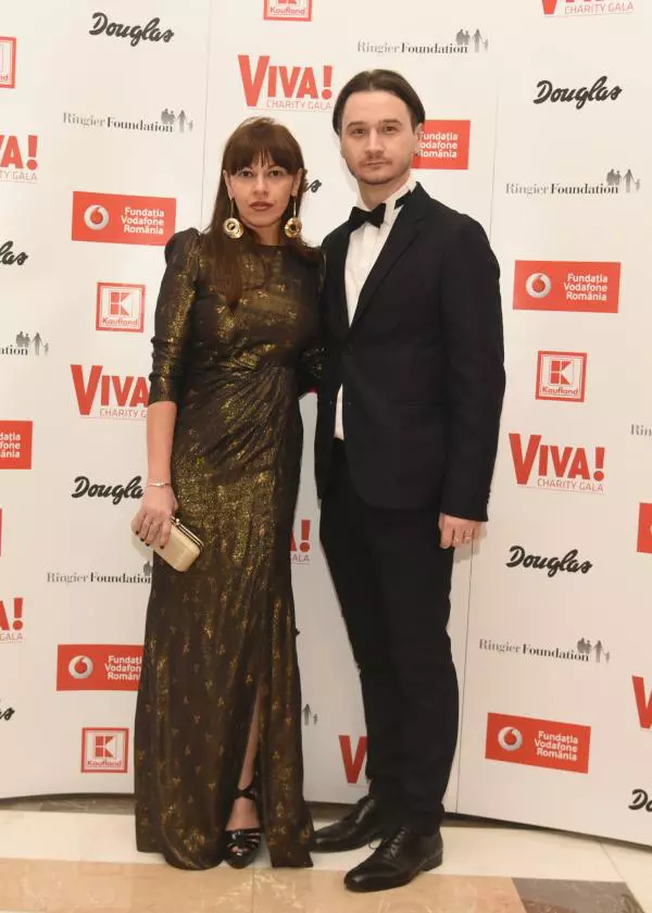 Tatiana Ernuteanu si sotul ei, Adrian