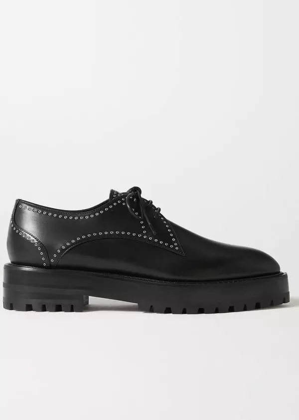 Pantofi din piele, Alaïa, 850 euro, www.net-a-porter.com