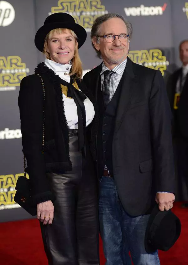 Steven Spilberg si Kate Capshaw