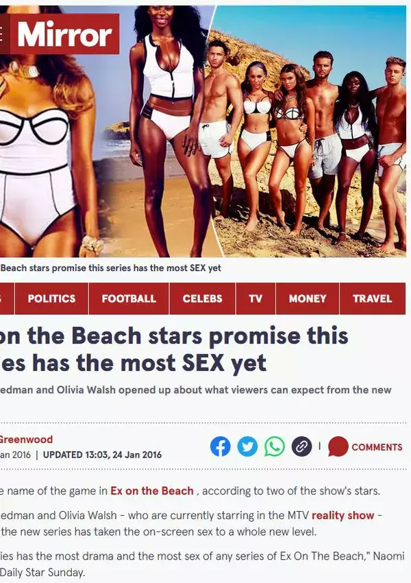 „Ex on the Beach” Naomi Hedman